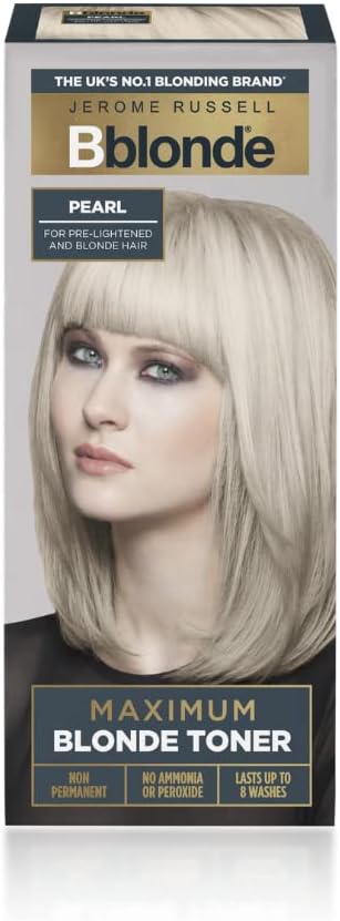 Jerome Russell Bblonde Pearl Blonde Toner 75ml Non Permanent Neutralise Yellow