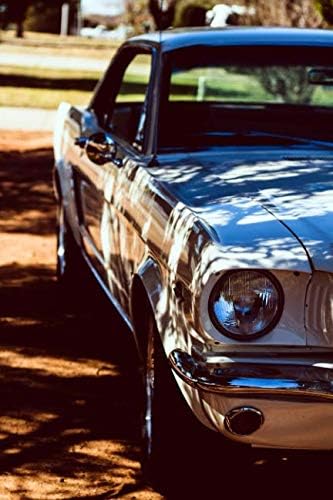 American Chevy Mustang Muscle Car Notebook: Journal Paper Composition Notebook Paperback – November 16, 2018