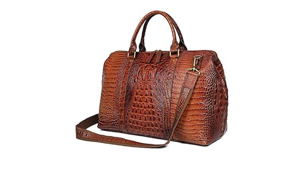crocodile luggage bag