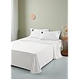 Grounding Sheets with Silver Fiber Organic Cotton Grounding Cord Natural Healthy White (35 * 90IN)
