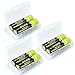 Ansanor For Samsung INR18650-25R 18650 Battery 2500mAh 3.7v, Rechargeable Flat Top Battery [6pcs]