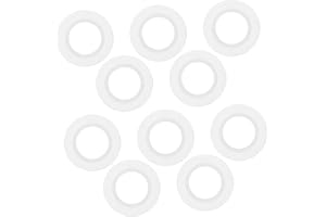 ROMISBABA 10 Pcs Silicone O Ring Gasket Set for Push-Type Popup Basin Drain Seal Bath Tub Plug Washer