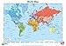 Little Wigwam World Map Chart - Tear-Resistant Educational Poster (24 x 17 inches)