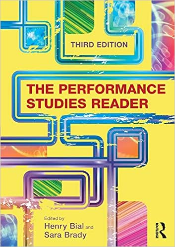 The Performance Studies Reader Amazon De Bial Henry Brady Sara Fremdsprachige Bucher