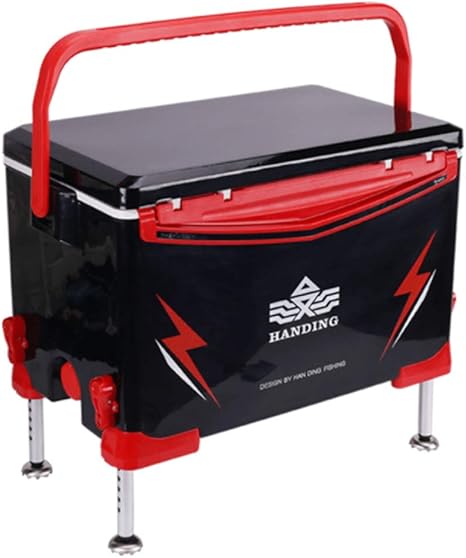 SHZJ Caja De Pesca Asiento Y Caja De Pesca con Mosca, Mar De La Mosca Carrete