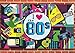 80's Party Banner Backdrop Decorations Wall Hip Hop Birthday Photo Booth Props Supplies