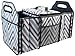 INNO STAGE Car Trunk Organizer, Collapsible Cargo Container Bin with Waterproof Cooler Carrier Bag for Front or Backseat Storage - Mother's Day Gifts
