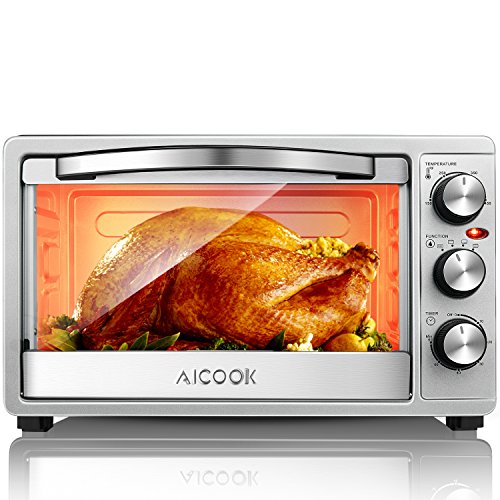 Buy Toaster Oven Broiler 6Slice Bread 12Inch Pizza, Compact