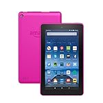Fire Tablet with Alexa, 7" Display, 8 GB, Magenta - with Special Offers (Previous Generation - 5th)