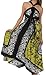 Sakkas Silky Wrap Halter Handkerchief Hem Maxi Dress