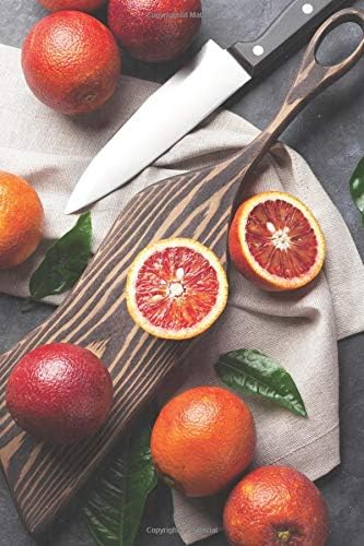 Notebear: Fresh Citruses - Red Oranges Journal - Alternate Lined And Blank Pages (Photo Notebooks & Diaries)