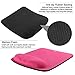 NEX Memory Foam Keyboard Mouse Pad Kit with Wrist Support Non-Slip Wrist Rest for Home, Office & Travel (Pink)
