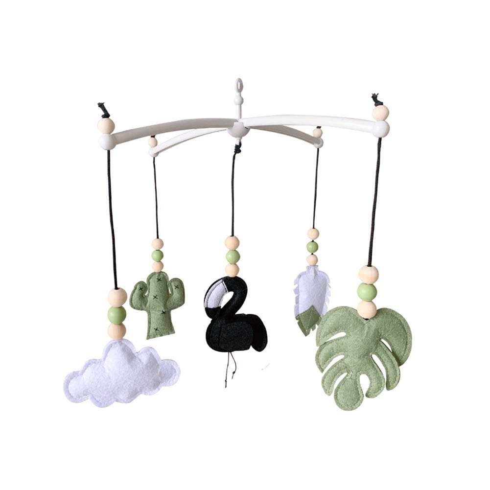 Amazon Com Mallyu Diy Baby Bed Bell Hanging Toys Baby Mobile Crib Holder Rotate Bracket Baby Rattle Toys Kid Room Ornament Room Decor Baby