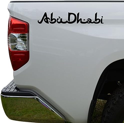 Hiweike Abu Dhabi Capital UAE Vinyl Decal Laptop Car Truck Bumper Window Sticker