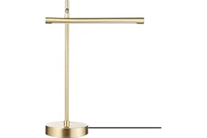 Globe Electric 52889 West Desk lamp, Matte Brass