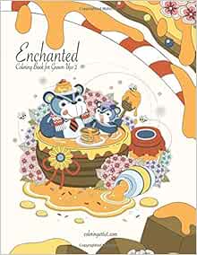 Amazon.com: Enchanted Coloring Book for Grown-Ups 2 ...
