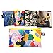 LOQI Museum7 Reusable Grocery Bags, (Set of 4), Multicolor