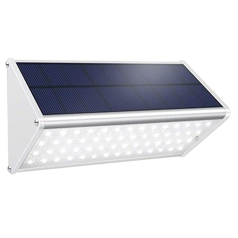 Solar Powered Motion Sensor Light Outdoor 56 Led Security Wall Light