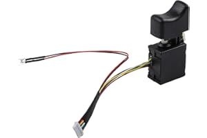 Vacumist Economic Drill Trigger Switch 0.2A 42V Speed Control Push Button Compatible With A3/2106 Brushless Cordless Electric