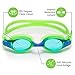 Kids Swim Goggles || Swimming Goggles for Kids (Age 2-8 years old) with Fun Car Hardcase for Easy Transportation || Cushioned Frames || Anti Fog Lenses || UV Protection ||