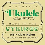D'Addario J65 Ukulele Strings, Soprano