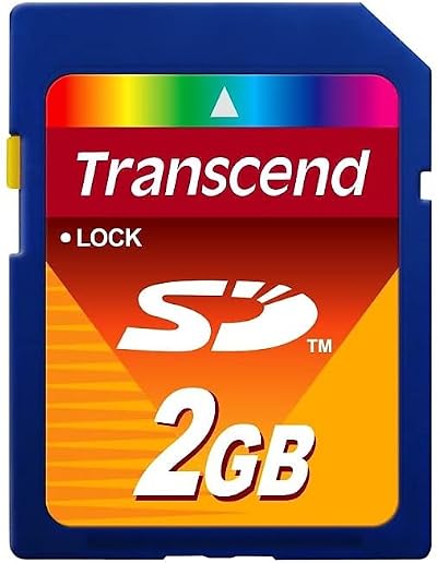 Transcend 2GB Secure Digital Standard SD Memory Card