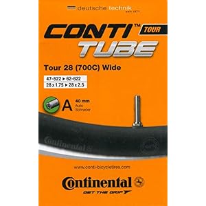 Continental Unisex’s Tour Tubes Bike Parts, Other, [47-622->62-622]