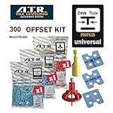 ATR Tile Leveling Alignment System DIY Kit 2mm T Shape Walls & Floors Spacers