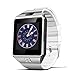 CNPGD [U.S. Office Extended Warranty] Smartwatch + Unlocked Watch Cell Phone All in 1 Bluetooth Watch for iPhone Android Samsung Galaxy Note,Nexus,HTC,Sony White