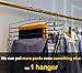 FH Swing Arms Pants Hangers Towel Hangers Multi Layers Metal Pant Slack Hangers, Organizer for Pants Jeans Scarf Hanging, 3 Packs