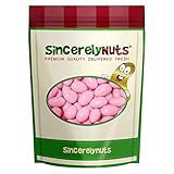 Sincerely Nuts Pink Jordan Almonds – Five Lb. Bag - Vibrant Pink Sugar Coated – Tasty & Healthy With Protein, Vitamins, Fibers – Sealed for Freshness - 100% Kosher Certified