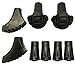 Alpine Summit Trekking Poles Impact Softening Tip Assortment
