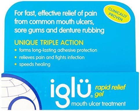 (Healthcare) - Iglu rapid relief ge mouth ulcer treatment x8g by Iglu