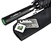 LifeTek Hillcrest Golf Umbrella - Extra Large Double Canopy, 62 Inch Coverage with Automatic Open, Windproof - Fast Drying Teflon Canopy Black