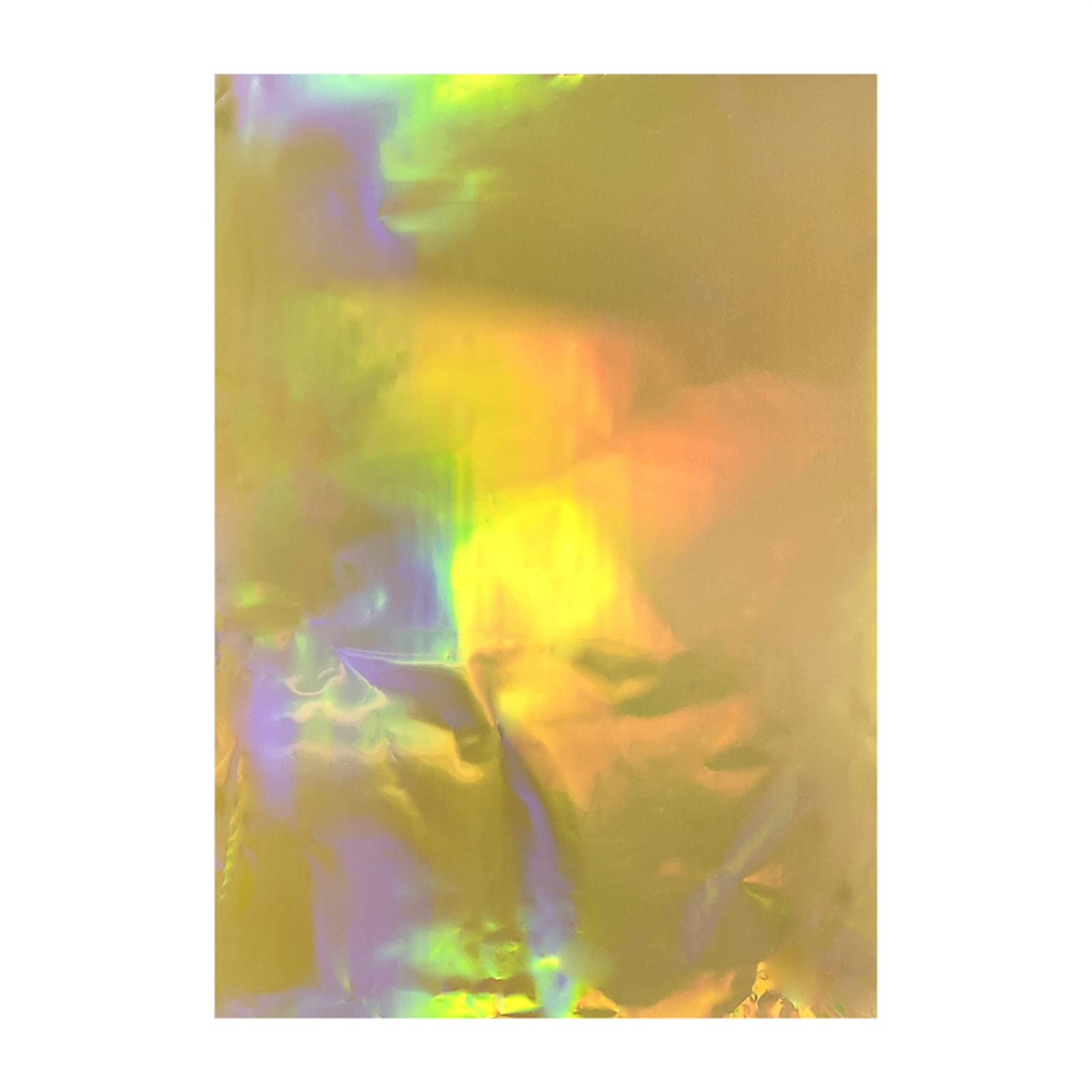 Briartw 20x29cm Hot Foil Paper 50 Sheets Pack Toner Reactive Foil Hot Stamping Foil Paper by Laser Printer and Laminator for Scrapbooking Craft Cardmaking DIY Album (Laser Gold, 100 Sheets)