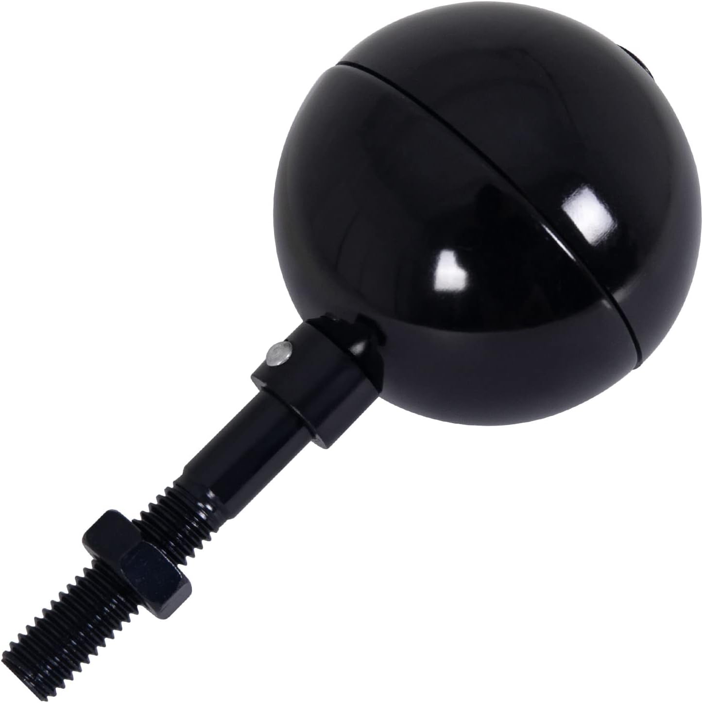 Flagpole Hardware - BMFTRRI Flag Pole Ball Topper Ornament - Fits Most USA Flag Poles, Trucks & Solar Lights - 1/2