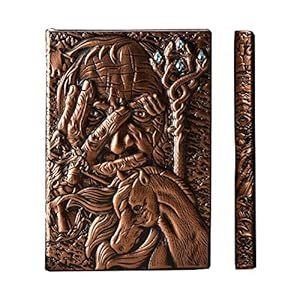 Leder Tagebuch Liniert für Erwachsen Kinder YHH A5 Organizer Vintage Notizbuch Journal Notebook Geprägte Hardcover Lined…