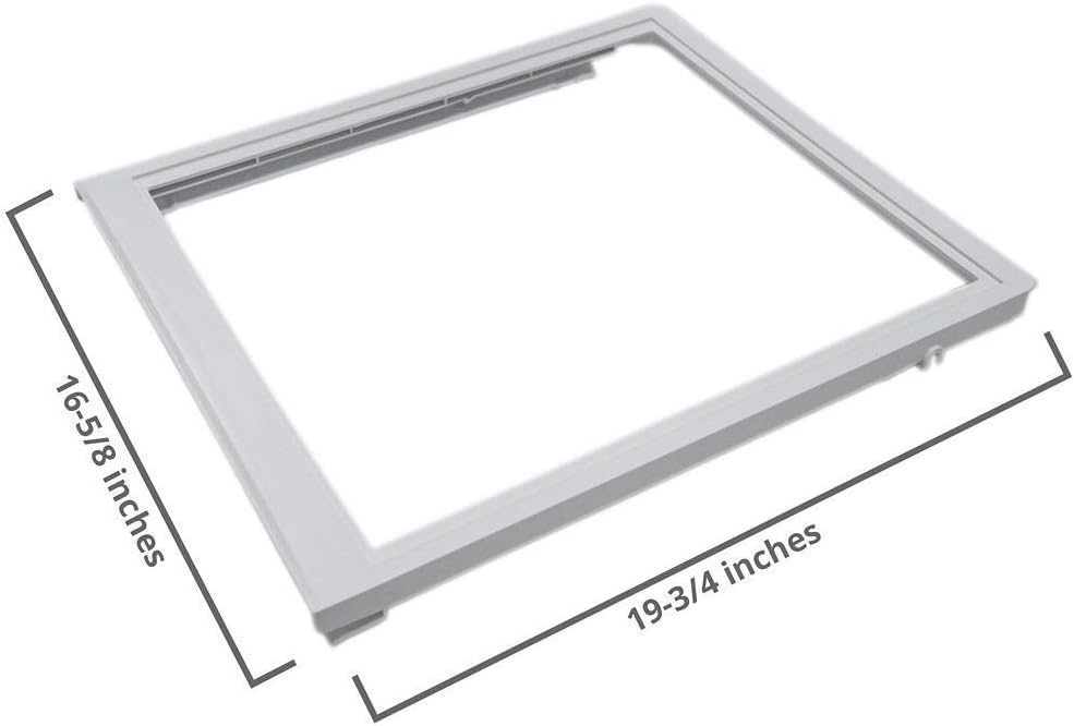 Frigidaire 240350702 Refrigerator Upper Crisper Pan Cover: Home Improvement