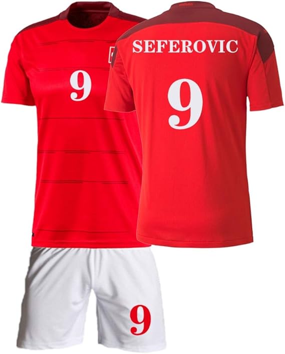 Amazon Co Jp 子供用半袖ショーツツーピーススーツ2枚 ハリス セフェロヴィッチ 9ジャージーtシャツ キッズサイズ2xs M 服 ファッション小物