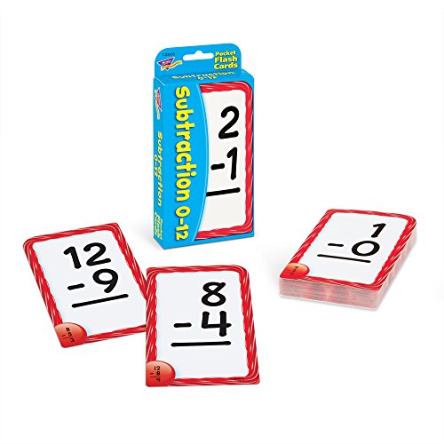 Subtraction Pocket Flash Cards