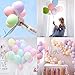 5 Inch Mini Pastel Latex Balloons 200pcs Macaron Candy Colored Latex Party Balloons for Wedding Graduation Engagement Birthday Baby Shower or Any Friends & Family Party Decorations