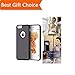 Iphone6/6s PLUS Goat Case,5.5 Inch Magic Selfie Nano Sticky For Iphone 6/6s Plus Cell Phone Goat Case With Kickstand Backing Plates-Black