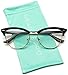 WearMe Pro - New Elegant Semi-Rimless Retro Cat Eye Glasses
