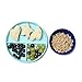 Chewbeads - Silicone Suction Bowls - Set of 2 - Stay Put Toddler & Baby Suction Bowls - Dishwasher, Microwave & Freezer Safe Toddler Bowls - 100% Silicone, BPA Free & Phthalate Free