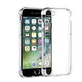 ARAE Apple iphone 7 case with TPU Bumper and Slim Clear Soft Back Cover 2016 edition , Clear