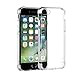 ARAE Apple iphone 7 case with TPU Bumper and Slim Clear Soft Back Cover 2016 edition , Clear