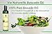 Avocado Oil for Hair, Cooking, Face for Healthier Skin - 100% Pure Hexane Free - No Fillers, Dyes or Artificial Ingredients of Any Kind - 16 Fl Oz