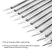 Nicpro 10 PCS #1 Precision Cutter Hobby Knife Set, Exacto Refill Craft Art Knife Kit Cutter for Art, Hobby, Scrapbooking,Stencil