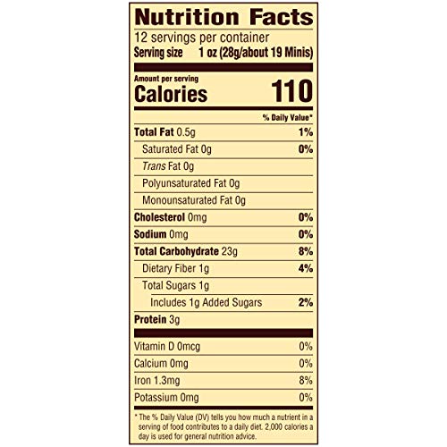 SNYDER’S OF HANOVER, UNSALTED MINI PRETZELS, 12 OZ BAG