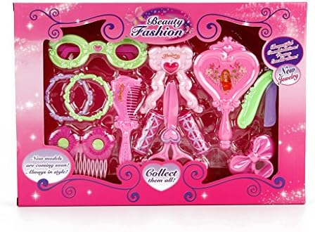 Vidatoy Plastic Makeup Toy Pretend Play Set Accessories Cosmetics For Kids